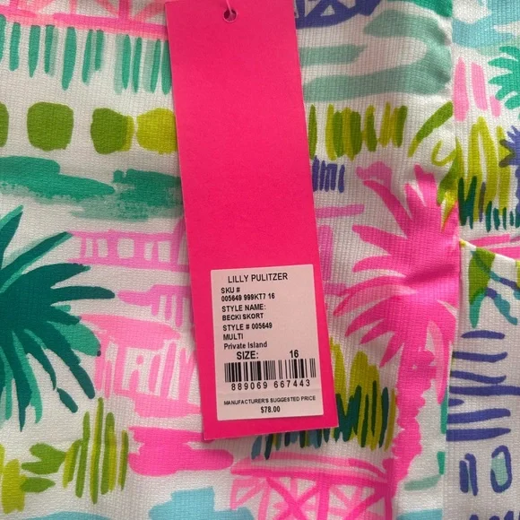 Lilly Pulitzer Skort - Picture 2 of 2